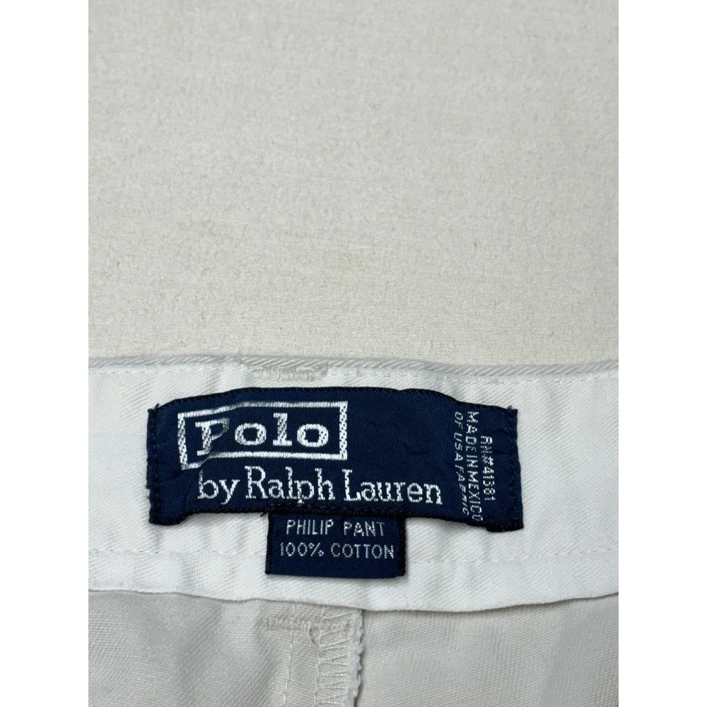 Polo Ralph Lauren Philip Pant Mens 34x27 Gray Cotton Classic Chino Straight Leg